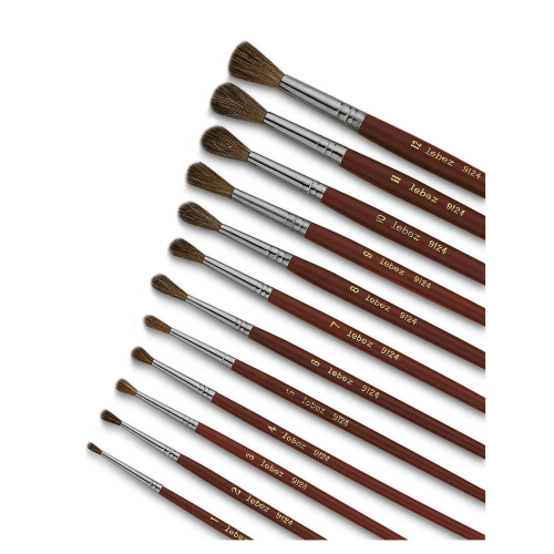 12 PENNELLI PELO DI PONY 6